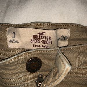 Hollister Khaki Shorts